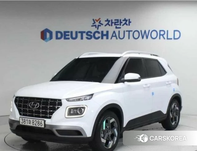 Hyundai Venue 2022 Белый из Кореи