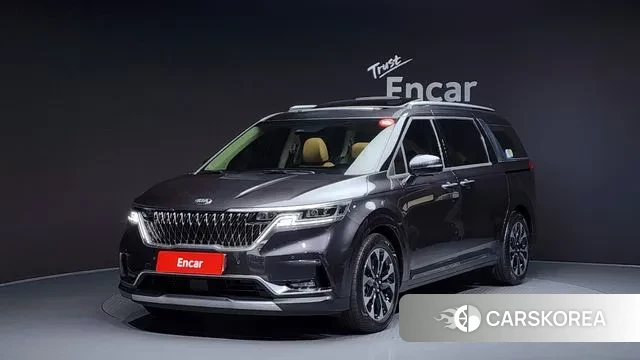 Kia Carnival 4th generation 2020 Серый из Кореи