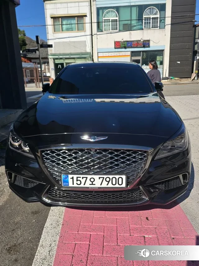 Genesis G80 2020 Черный из Кореи