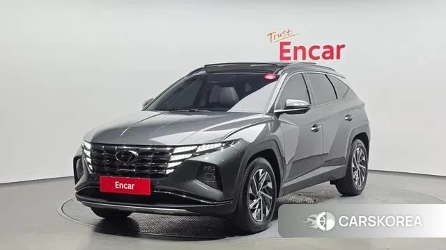 Hyundai Tucson Hybrid (NX4) 2021 Серый из Кореи