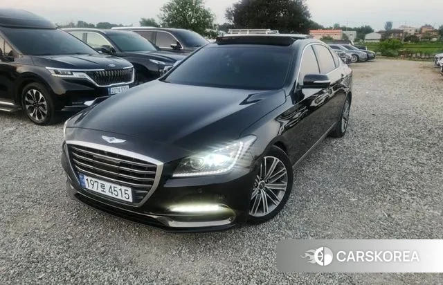 Genesis G80 2018 Черный из Кореи