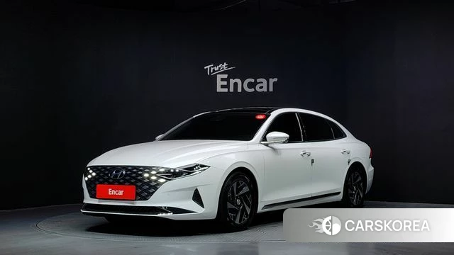 Hyundai The New Grandeur IG Hybrid 2022 Белый из Кореи