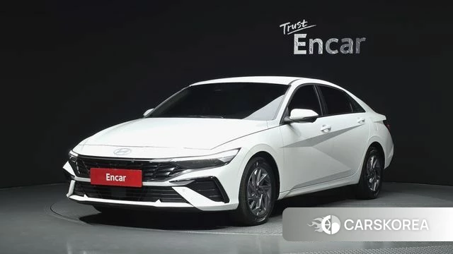 Hyundai The New Avante (CN7) 2024 Белый из Кореи