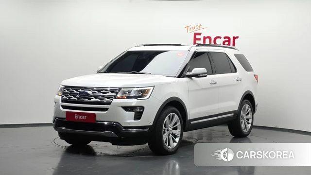 Ford Explorer 2019 Белый из Кореи