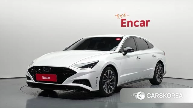 Hyundai Sonata (DN8) 2021 Белый из Кореи