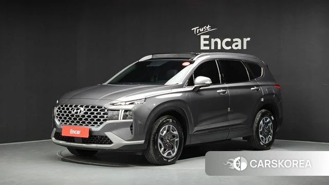 Hyundai The New Santa Fe 2021 Серый из Кореи