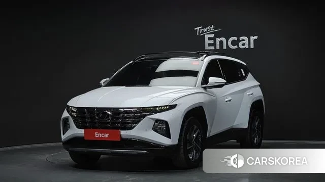 Hyundai Tucson (NX4) 2023 Белый из Кореи