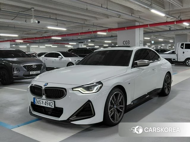 BMW 2 Series (G42) 2024 Белый из Кореи