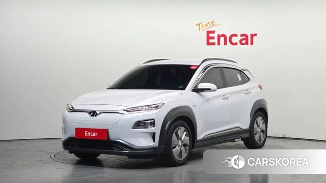 Hyundai Kona Electric 2019 Белый из Кореи