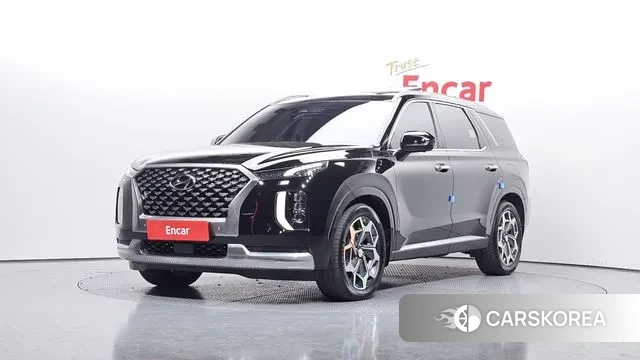 Hyundai Palisade 2022 Черный из Кореи
