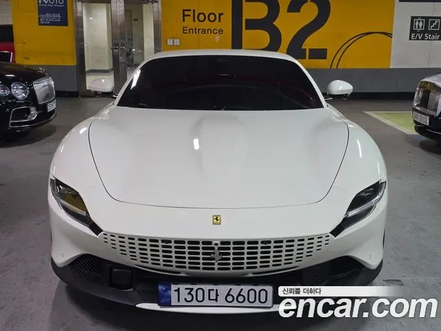 Ferrari Rome 2023 Белый из Кореи