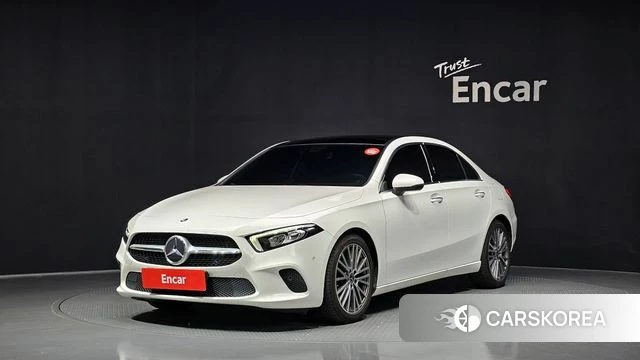 Mercedes-Benz A-Class W177 2021 Белый из Кореи
