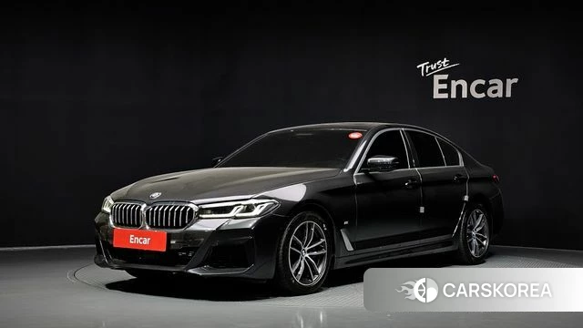 BMW 5 Series (G30) 2023 Черный из Кореи