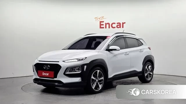 Hyundai Kona 2018 Белый из Кореи