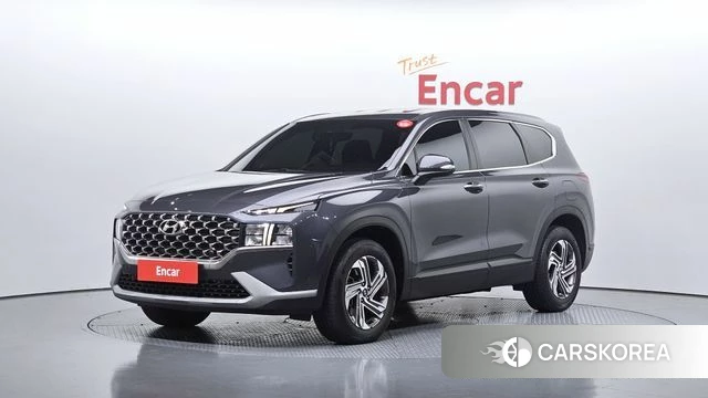 Hyundai The New Santa Fe 2022 Серый из Кореи