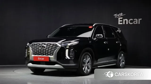 Hyundai Palisade 2021 Черный из Кореи