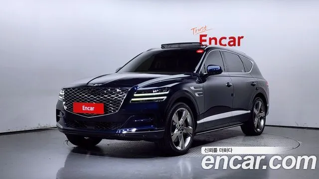 Genesis GV80 2022 Синий из Кореи