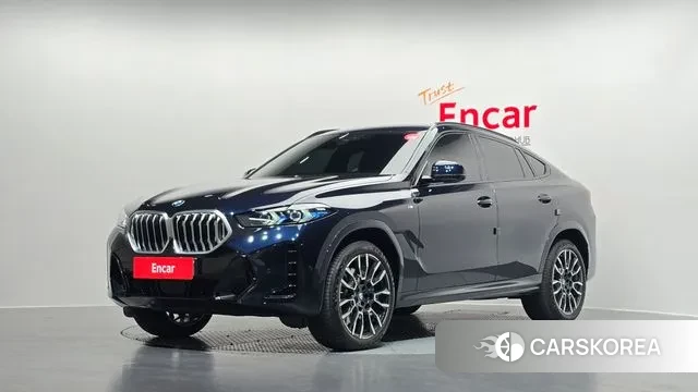 BMW X6 (G06) 2025 Черный из Кореи