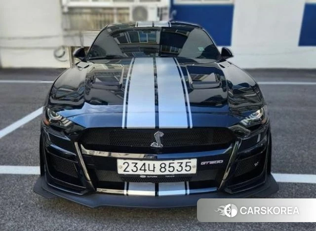 Ford Mustang 2019 Черный из Кореи