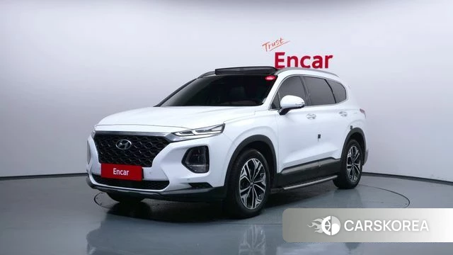Hyundai Santa Fe TM 2019 Белый из Кореи