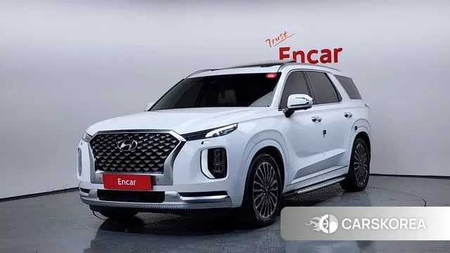 Hyundai Palisade 2021 Белый из Кореи