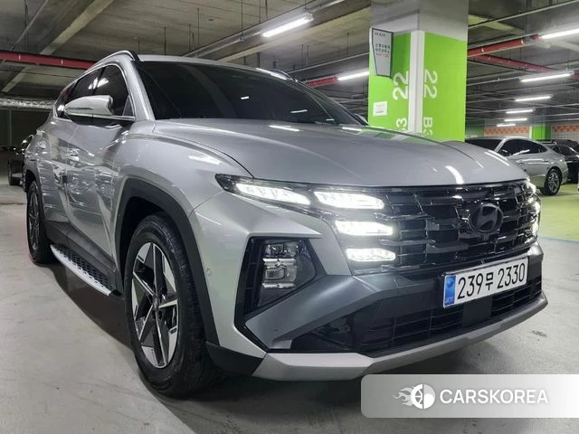 Hyundai The New Tucson (NX4) 2024 Серебряный из Кореи