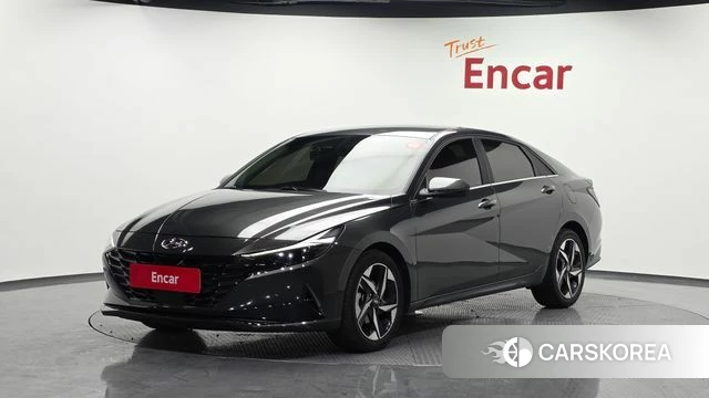 Hyundai Avante (CN7) 2022 Серый из Кореи