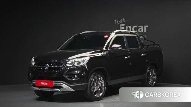 Ssangyong Rexton Sports 2019 Черный из Кореи