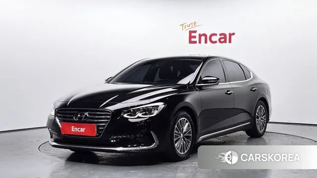 Hyundai Grandeur IG Hybrid 2018 Черный из Кореи