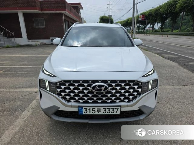 Hyundai The New Santa Fe 2022 Белый из Кореи
