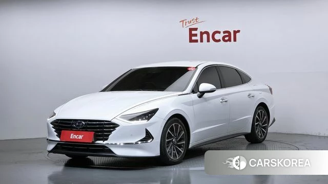Hyundai Sonata (DN8) 2019 Белый из Кореи