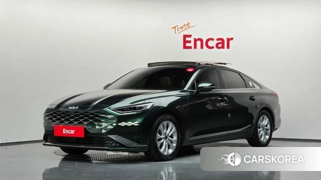 Kia K8 2021 Темно-зеленый из Кореи