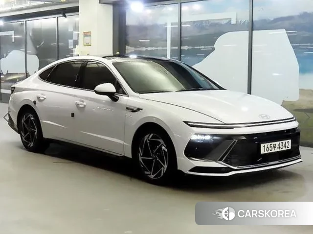 Hyundai Sonata D Edge (DN8) 2024 Белый из Кореи