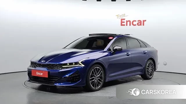 Kia K5 3rd generation 2020 Синий из Кореи
