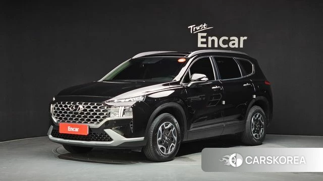 Hyundai The New Santa Fe 2023 Черный из Кореи