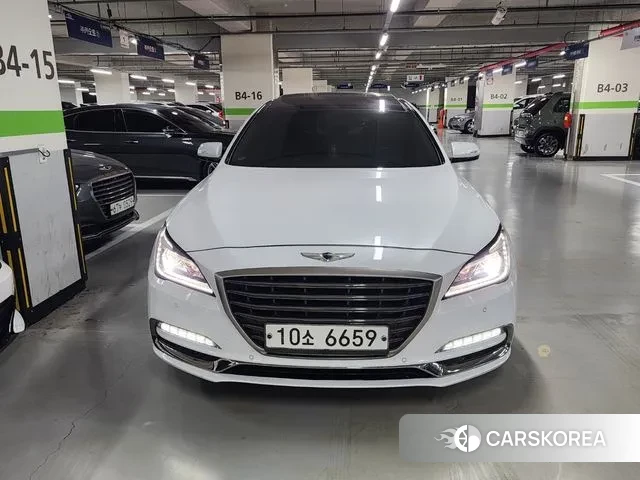 Genesis G80 2018 Белый из Кореи