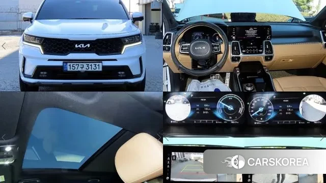 Kia Sorento 4th Generation 2021 Белый из Кореи