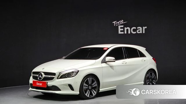 Mercedes-Benz A-Class W176 2018 Белый из Кореи