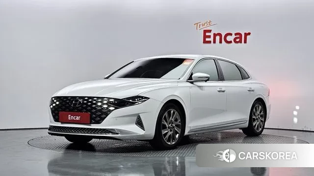 Hyundai The New Grandeur IG Hybrid 2021 Белый из Кореи