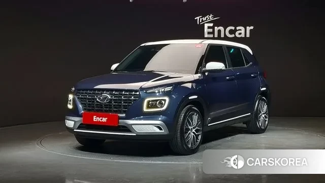 Hyundai Venue 2020 Синий из Кореи