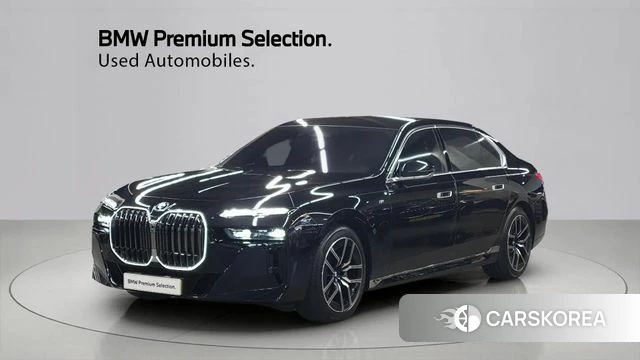 BMW 7 Series (G70) 2024 Черный из Кореи