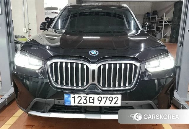 BMW X3 (G01) 2022 Черный из Кореи