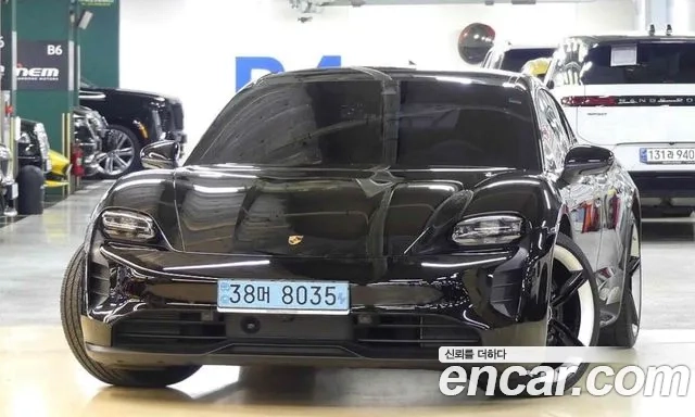 Porsche Taycan 2022 Черный из Кореи