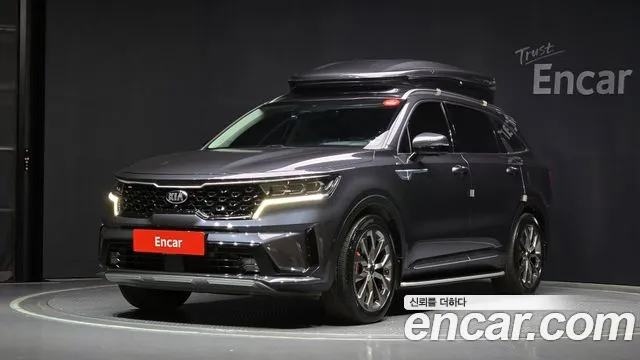 Kia Sorento 4th Generation 2021 Серый из Кореи