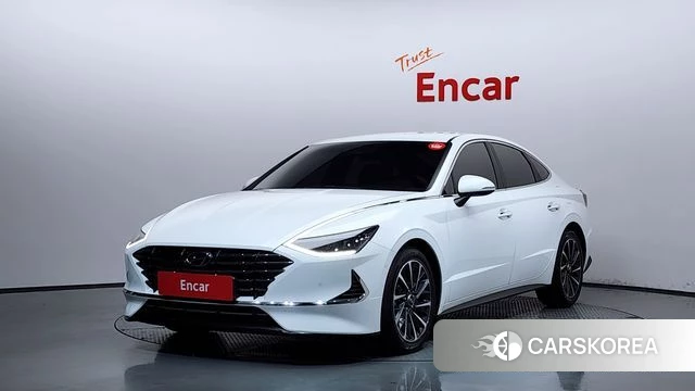 Hyundai Sonata (DN8) 2019 Белый из Кореи