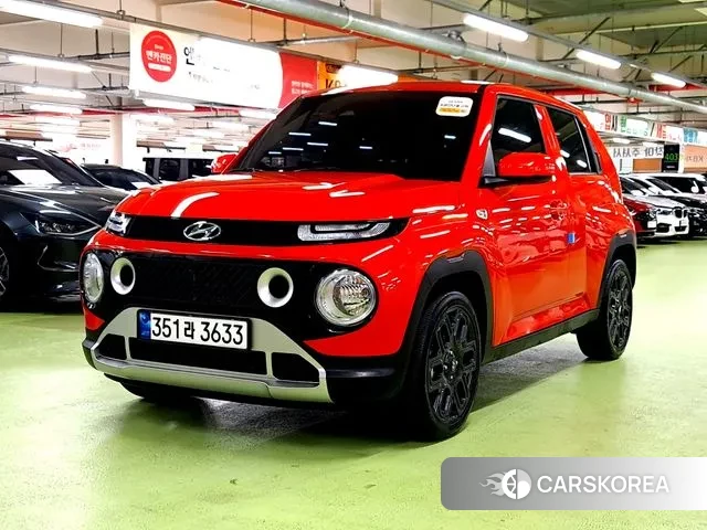 Hyundai Casper 2023 Красный из Кореи