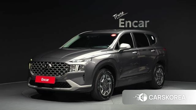 Hyundai The New Santa Fe 2022 Серый из Кореи