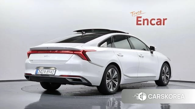 Kia K8 2021 Белый из Кореи