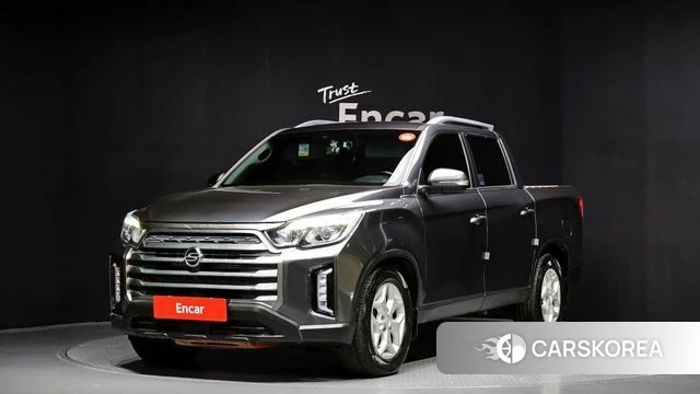 Ssangyong The New Rexton Sport 2022 Серый из Кореи