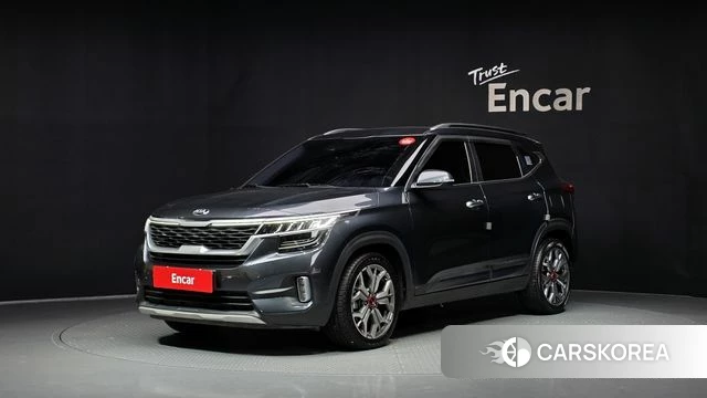 Kia Seltos 2019 Серый из Кореи